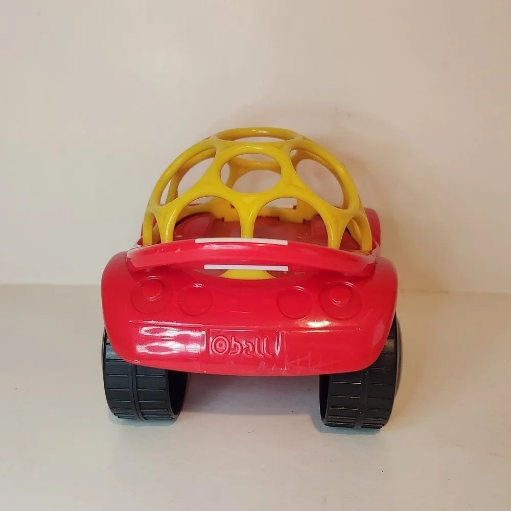 4” Oball Rattle and Roll Car Toy